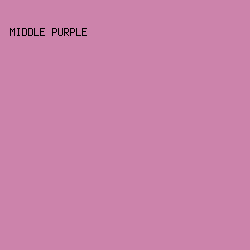 CC83AB - Middle Purple color image preview