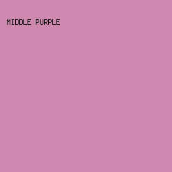 CC88AF - Middle Purple color image preview