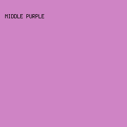 CF84C5 - Middle Purple color image preview