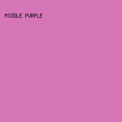 D676B9 - Middle Purple color image preview