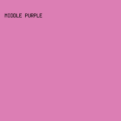DC7EB4 - Middle Purple color image preview