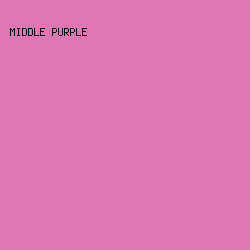 DE76B4 - Middle Purple color image preview