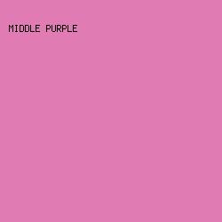 E07CB3 - Middle Purple color image preview