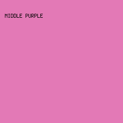 E379B6 - Middle Purple color image preview