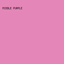 E487B8 - Middle Purple color image preview