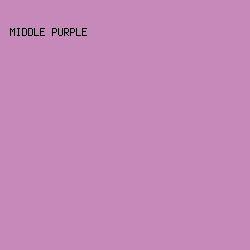 c689ba - Middle Purple color image preview