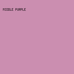 cb8eb0 - Middle Purple color image preview