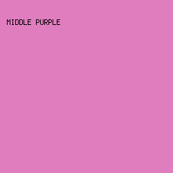 e07dbe - Middle Purple color image preview
