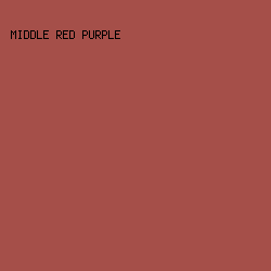 A54F49 - Middle Red Purple color image preview