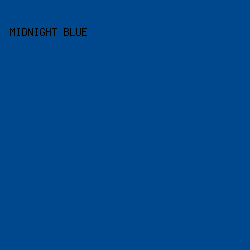 00488e - Midnight Blue color image preview