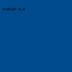 004a8e - Midnight Blue color image preview