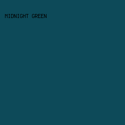 0d4a59 - Midnight Green color image preview