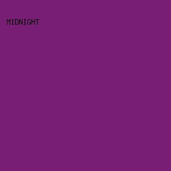 781E75 - Midnight color image preview