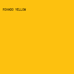 FDC10F - Mikado Yellow color image preview