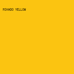 fbc411 - Mikado Yellow color image preview