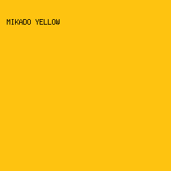 fec310 - Mikado Yellow color image preview