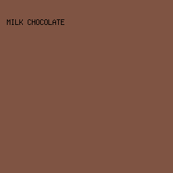 7f5443 - Milk Chocolate color image preview