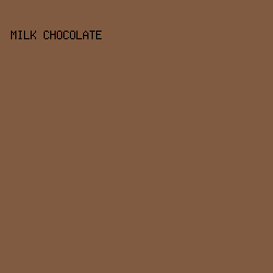 805A41 - Milk Chocolate color image preview