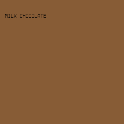 875c36 - Milk Chocolate color image preview