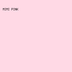 FFD9E5 - Mimi Pink color image preview