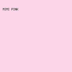 fdd5e8 - Mimi Pink color image preview