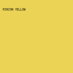 EAD355 - Minion Yellow color image preview