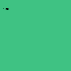 3fc283 - Mint color image preview