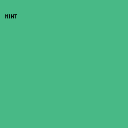 48B986 - Mint color image preview