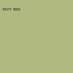 B0B980 - Misty Moss color image preview