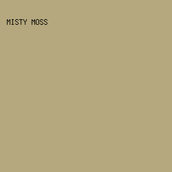 B5A87E - Misty Moss color image preview