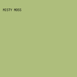 aebe7c - Misty Moss color image preview