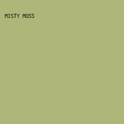 b0b67a - Misty Moss color image preview