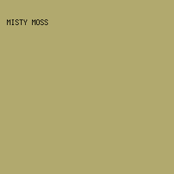 b1a96e - Misty Moss color image preview