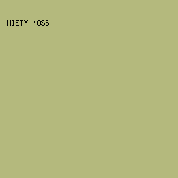 b4b97d - Misty Moss color image preview