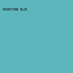 5DB6BE - Moonstone Blue color image preview