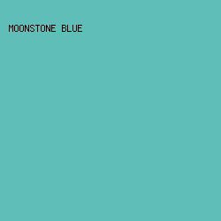 5FBEB7 - Moonstone Blue color image preview