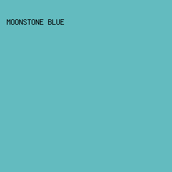 63BBBF - Moonstone Blue color image preview