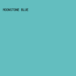 63BEBF - Moonstone Blue color image preview
