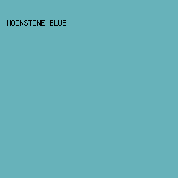 67b2ba - Moonstone Blue color image preview