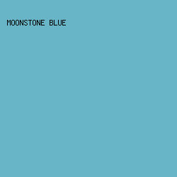 68b5c7 - Moonstone Blue color image preview