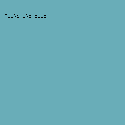 69adb8 - Moonstone Blue color image preview