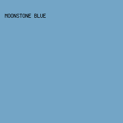 73a5c6 - Moonstone Blue color image preview