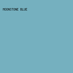 75B0BF - Moonstone Blue color image preview