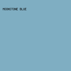 7FAEC2 - Moonstone Blue color image preview