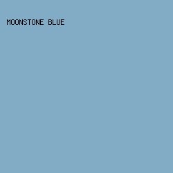 82abc6 - Moonstone Blue color image preview