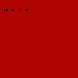 AF0401 - Mordant Red 19 color image preview
