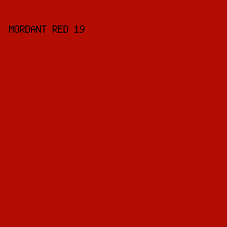 B30D02 - Mordant Red 19 color image preview