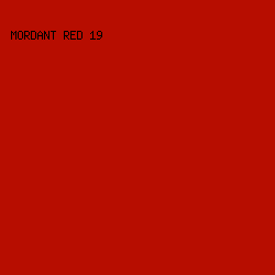 B70D00 - Mordant Red 19 color image preview