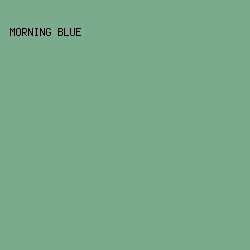 7BAB8D - Morning Blue color image preview