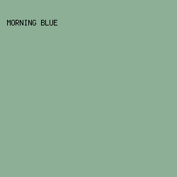 8caf96 - Morning Blue color image preview